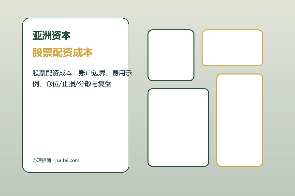 亚洲资本费用、账户与退出规则图解